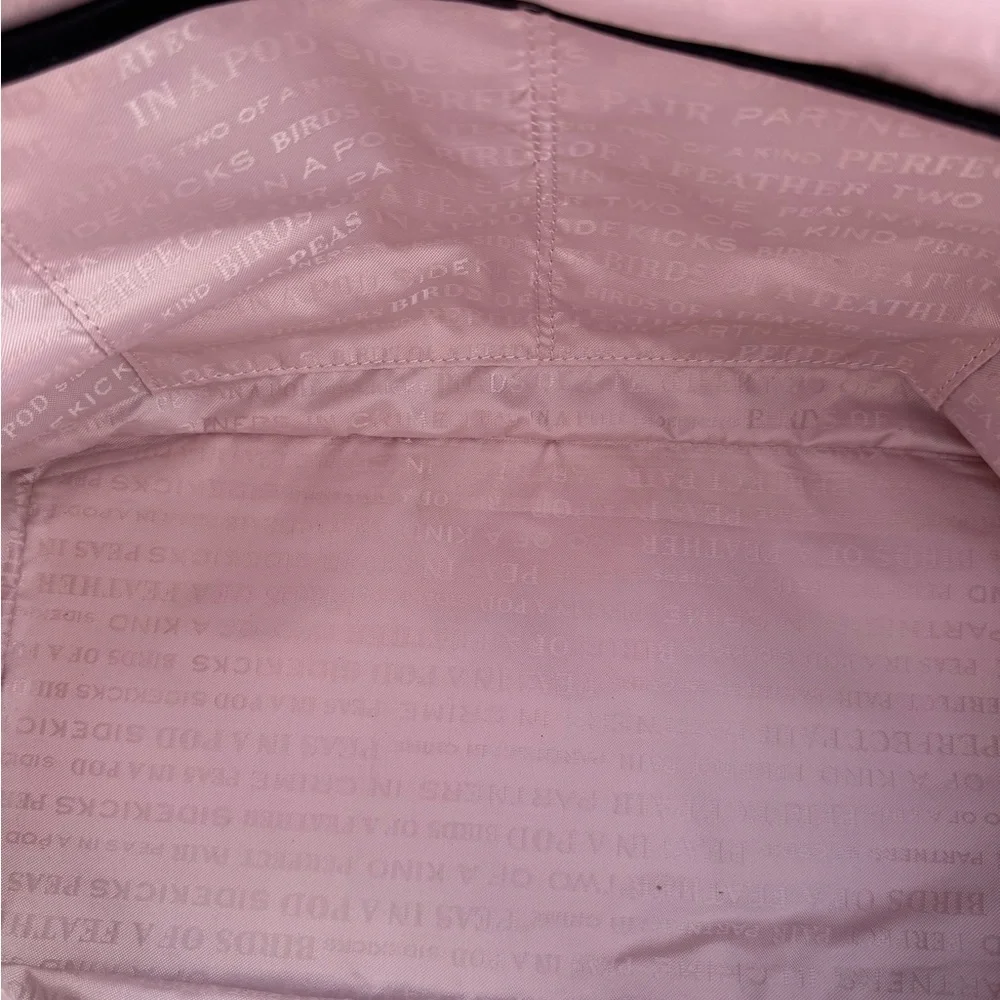 Kate Spade Bridal Tote Storybook Lining with Kate Spade Pink Dust Bag - Picture 11 of 11